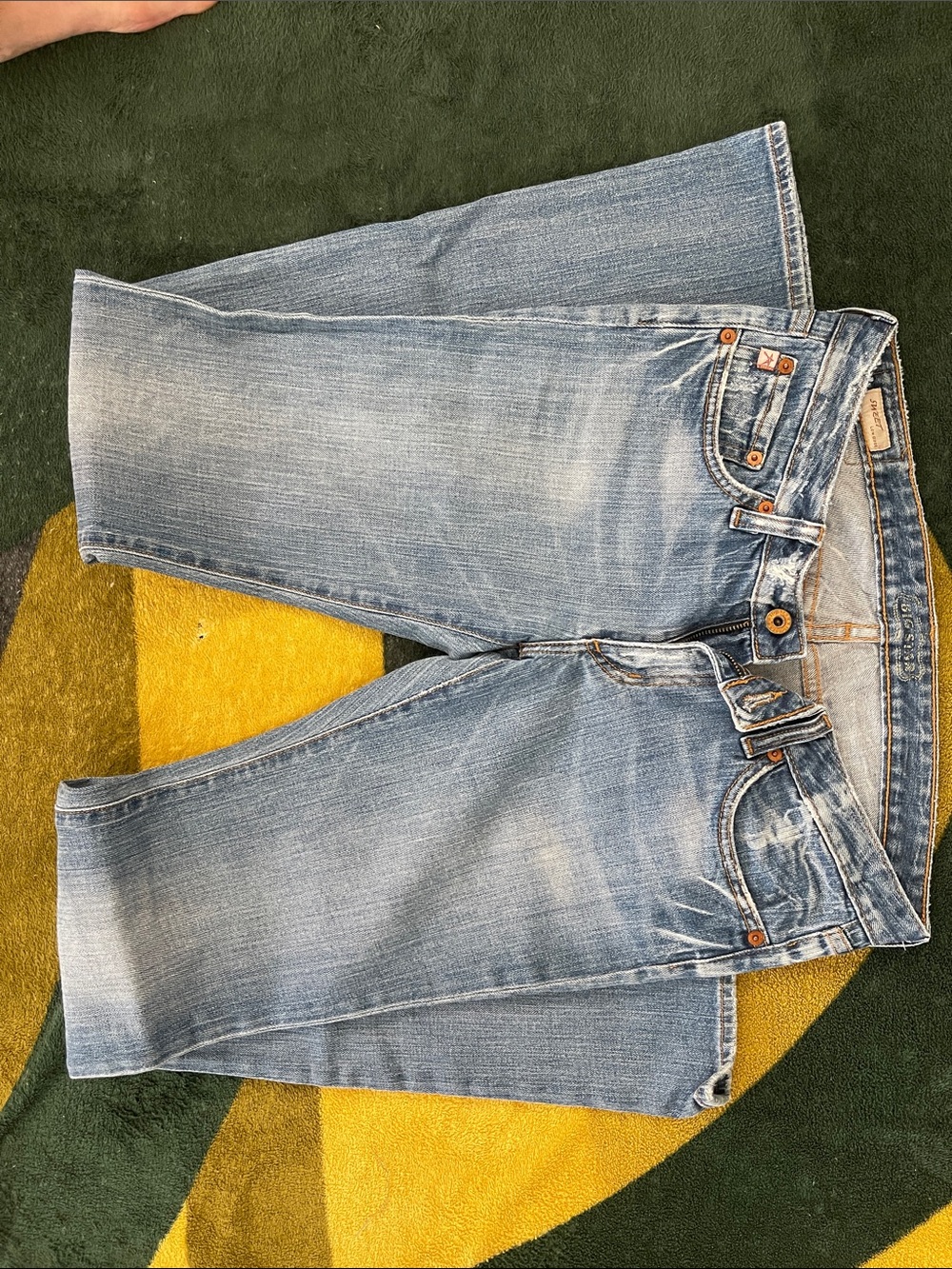 Big Star Light Blue Flare Jeans for Women xl length - Picture 5 of 6
